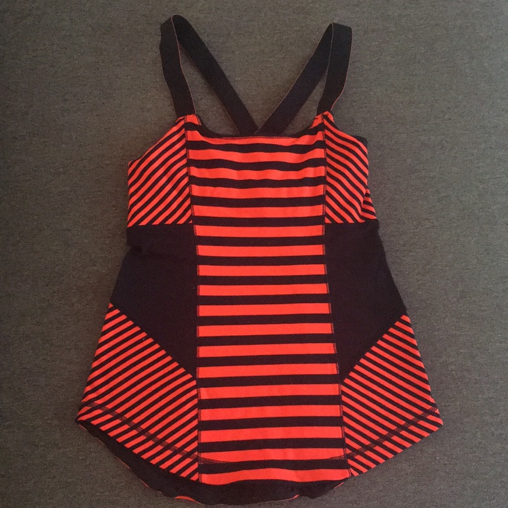 Lululemon Blue & Orange Tank size 2